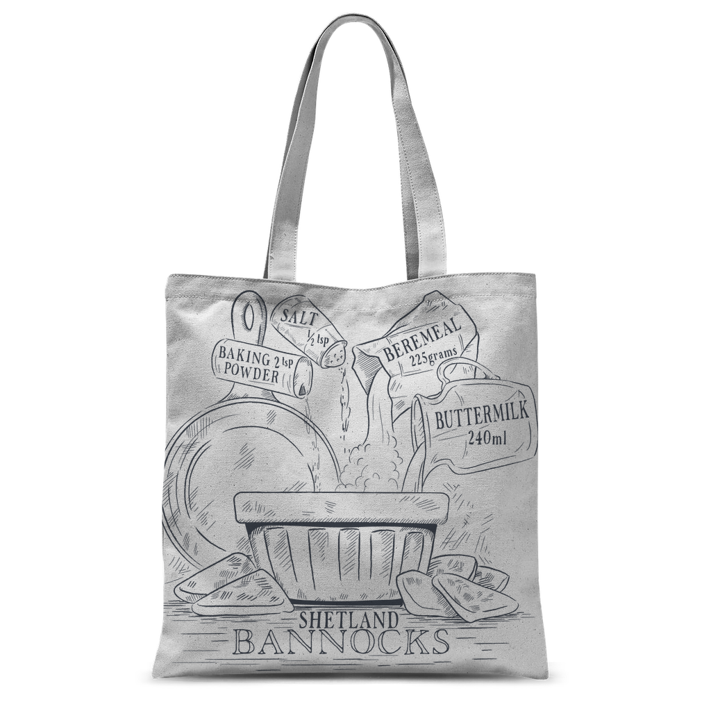 Shetland Bannocks Shetland Bannock Recipe Tote Bag