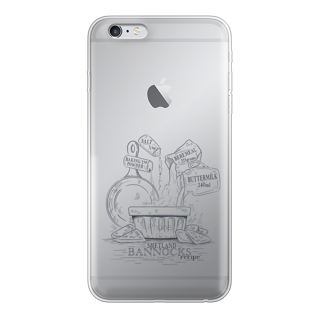 Shetland Bannocks Transparent Soft Phone Case