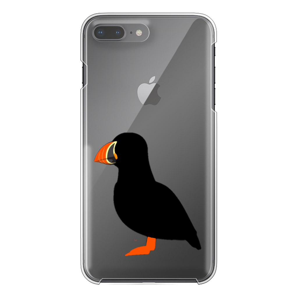 Puffin Transparent Hard Phone Case