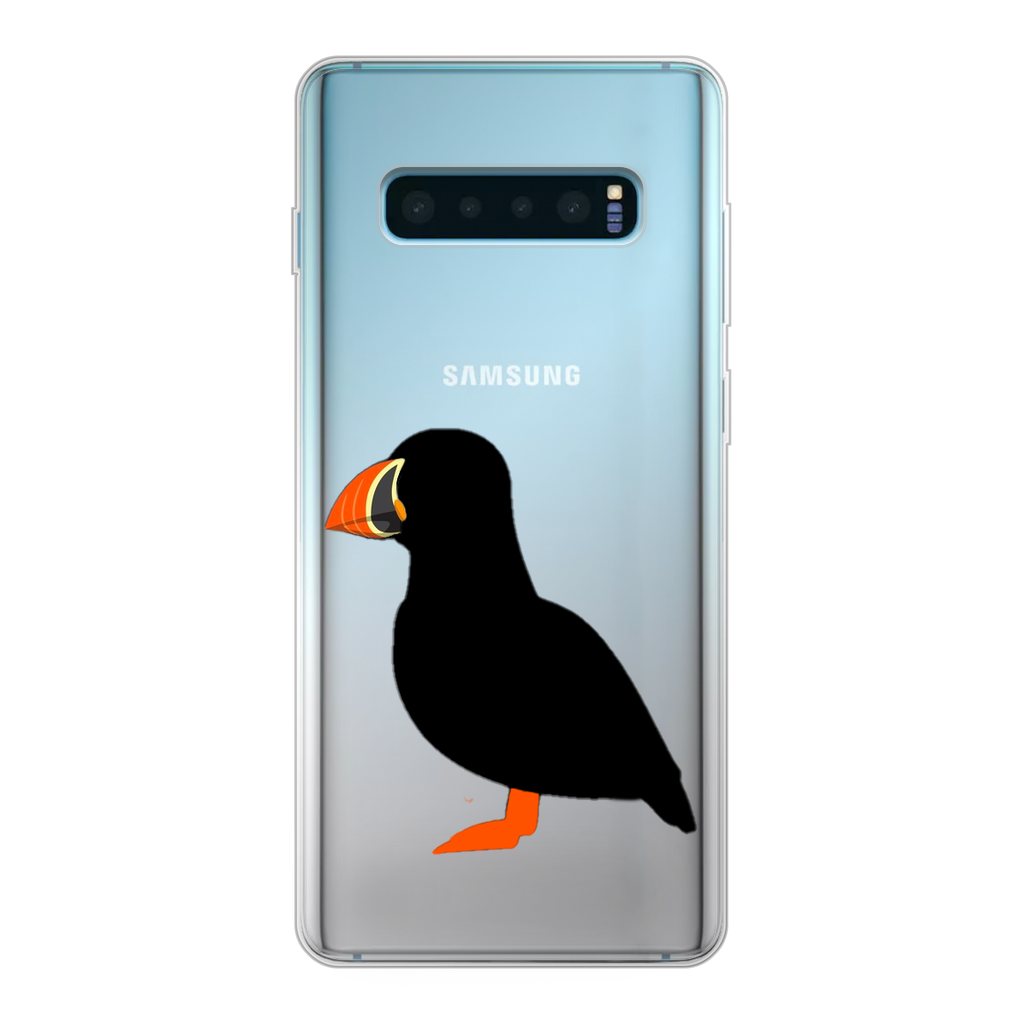 Puffin Transparent Soft Phone Case