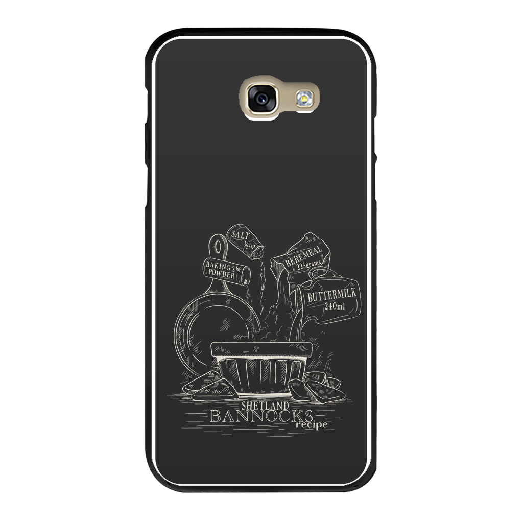 Shetland Bannocks Printed Black Phone Case
