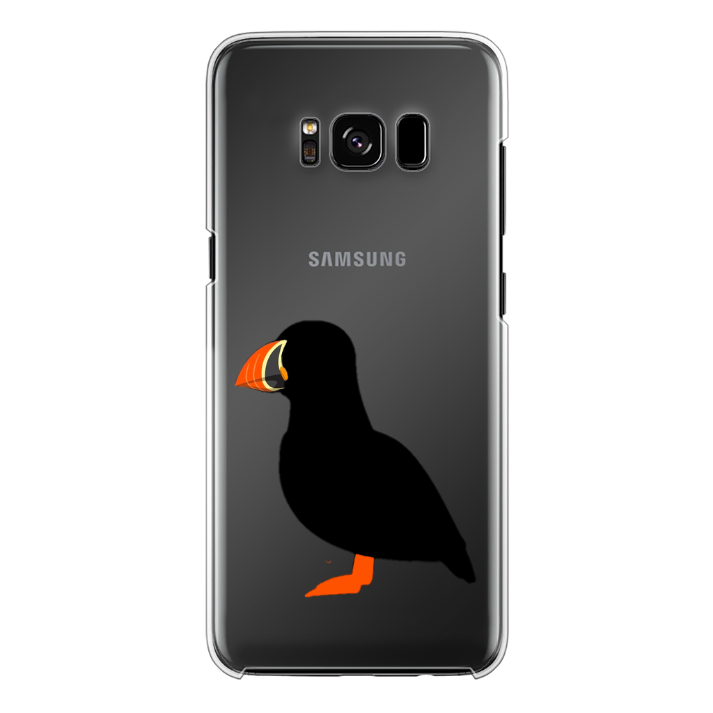 Puffin Transparent Hard Phone Case