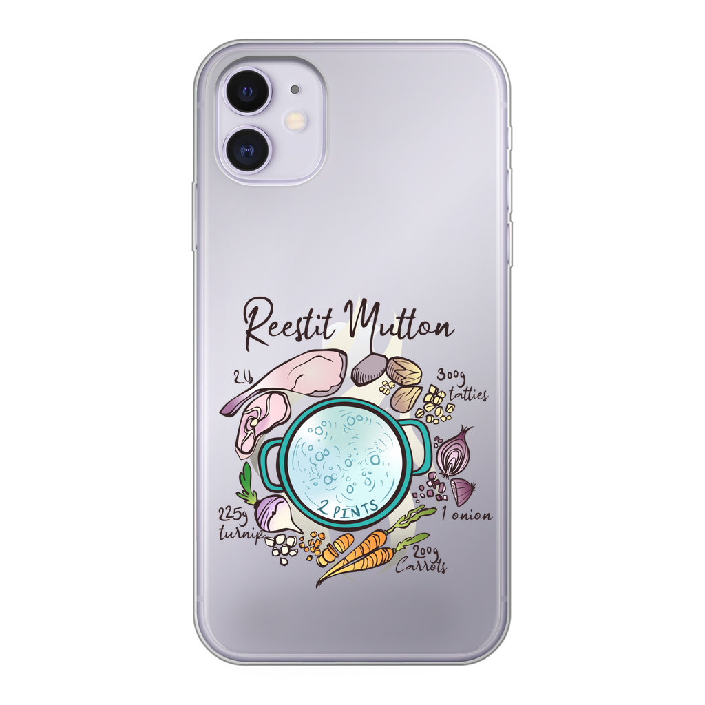 Reestit Mutton Soup Reestit Mutton - Transparent Soft Phone Case