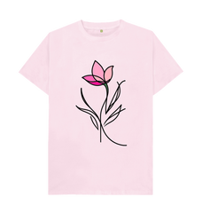 Pink Popping Pink Womans T-shirt