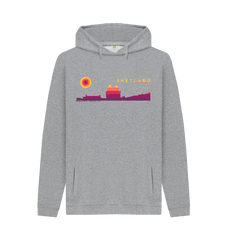 Light Heather Printed Hoody Front