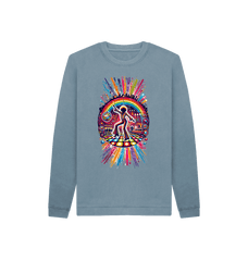 Stone Blue 70s Glam kids sweatshirt