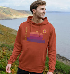 Lerwick Townhall Sunset Mens Hoody