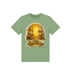 Sage Printed Kids T-Shirt Front