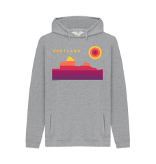 Light Heather Printed Hoody Front