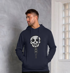 Grinning Bones Mens Pullover Hoodie