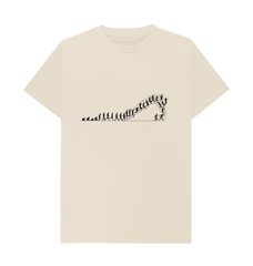 Oat Gender Inclusive T-Shirt Jumping + Lines