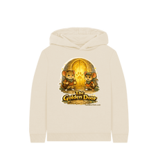 Oat Printed Kids Hoodie Front