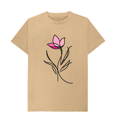 Sand Popping Pink Womans T-shirt