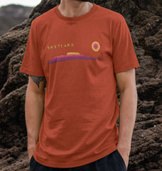 Clickimin Broch Sunset Mens T-Shirt