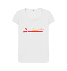 White Printed T-shirt Front
