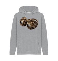 Light Heather Printed Hoody Front