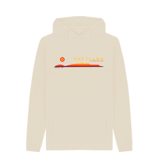 Oat Printed Hoody Front