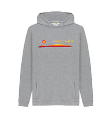 Light Heather Foula Sunset Mens Hoody | Shetland, The Beautiful Isle