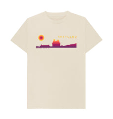 Oat Scalloway Castle Sunset Mens T-Shirt | Shetland, The Beautiful Isle