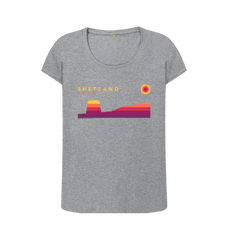 Athletic Grey Printed T-shirt Front