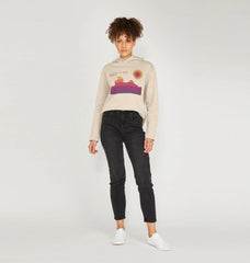Sunset Jarlshof Womans Hoodie