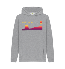 Light Heather Printed Hoody Front