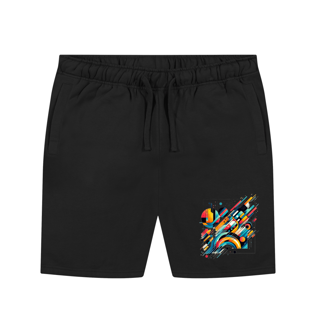 Abstract Print Mens Shorts