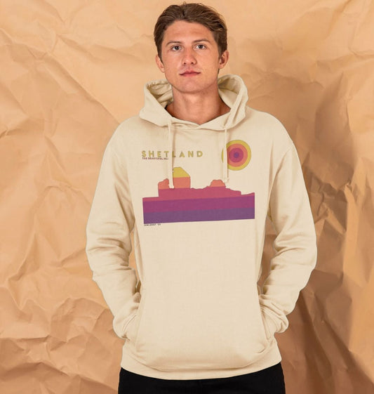 Jarlshof Sunset mans Hoodie