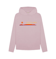 Mauve Foula Sunset Womans Hoody | Shetland, The Beautiful Isle