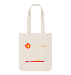 Natural Foula Sunset Tote Bag | Shetland, The Beautiful Isle