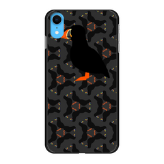 Puffin Printed Black Phone Case