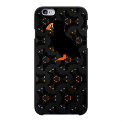 Puffin Printed Black Phone Case