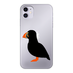 Puffin Transparent Soft Phone Case