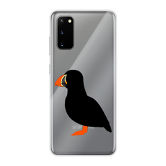 Puffin Transparent Soft Phone Case