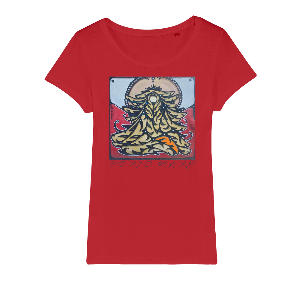 Porto Mary Organic Jersey Womens T-Shirt