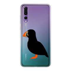 Puffin Transparent Soft Phone Case