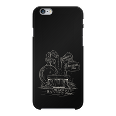 Shetland Bannocks Printed Black Phone Case