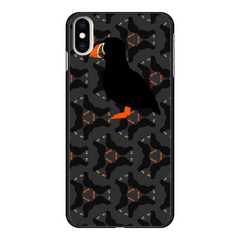 Puffin Printed Black Phone Case