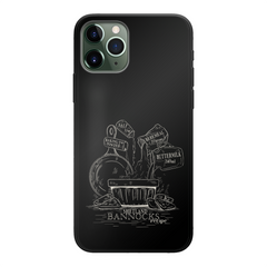 Shetland Bannocks Printed Black Soft Phone Case