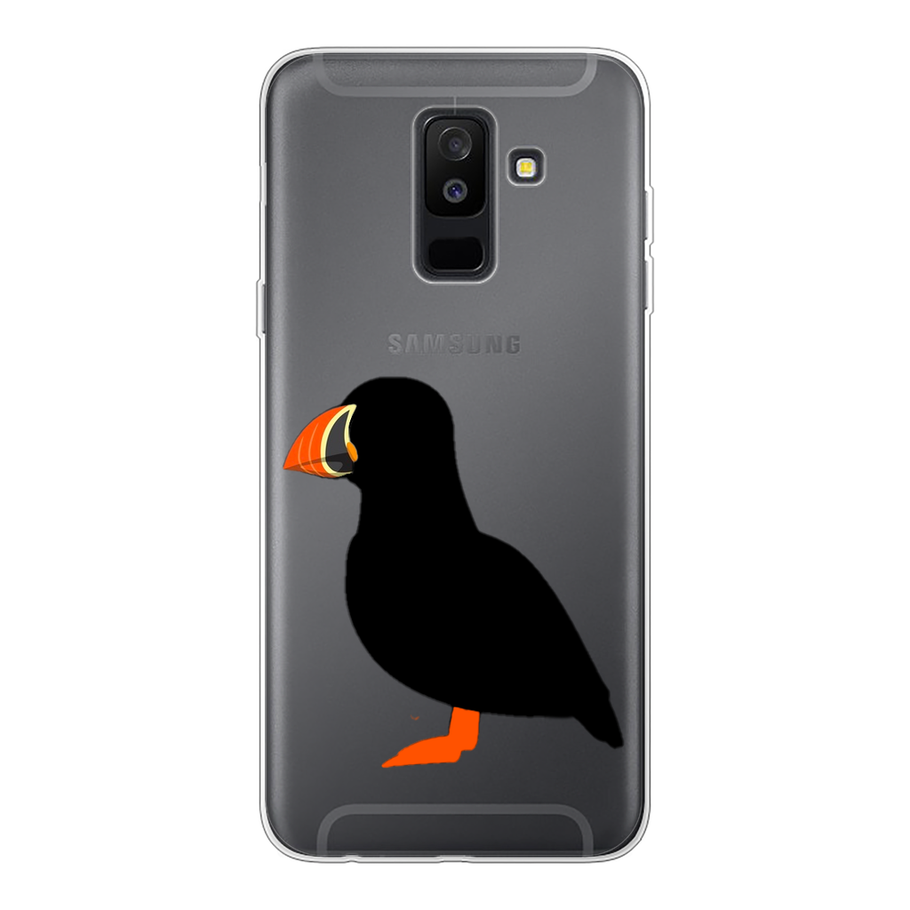 Puffin Transparent Soft Phone Case