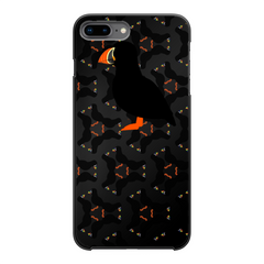 Puffin Printed Black Phone Case