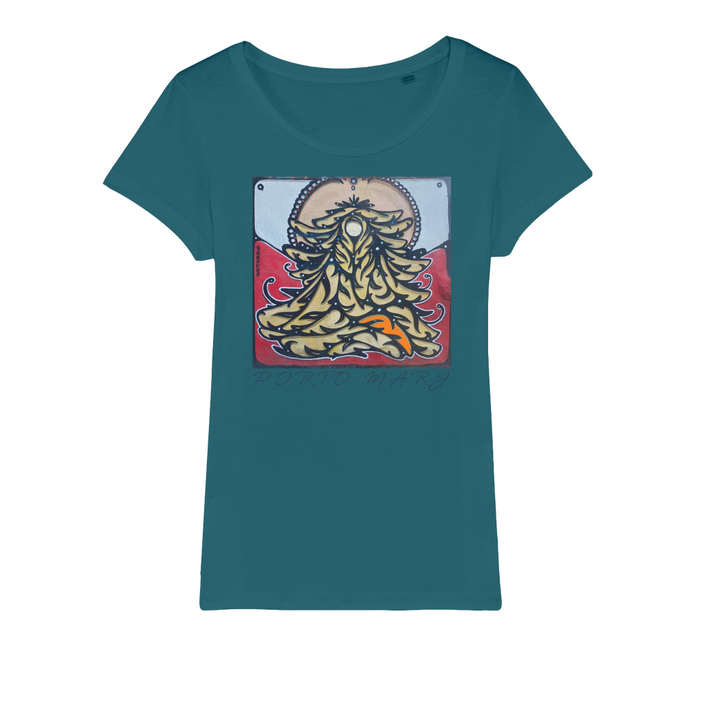 Porto Mary Organic Jersey Womens T-Shirt