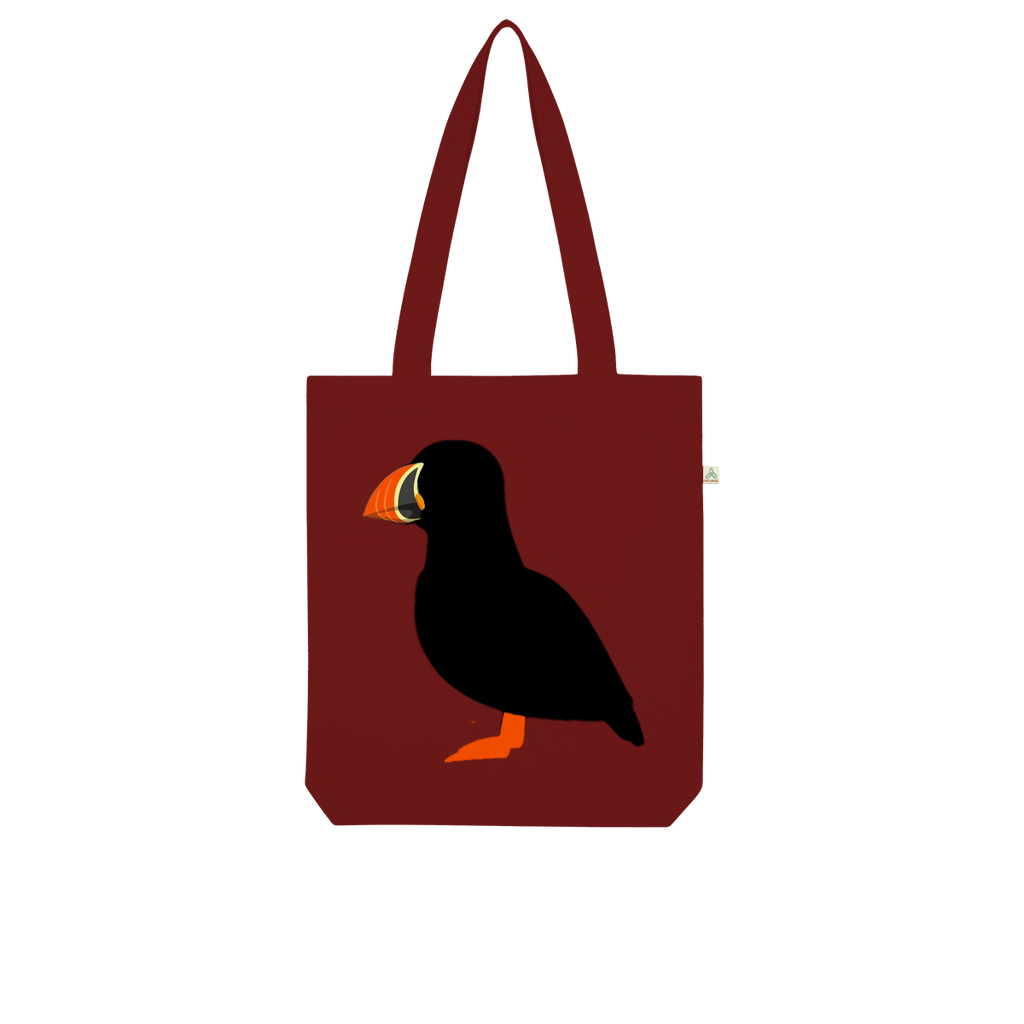 Puffin Organic Tote Bag