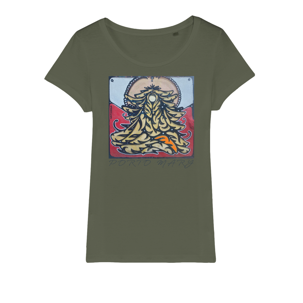 Porto Mary Organic Jersey Womens T-Shirt