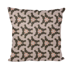 Puffin Throw Pillow with Insert