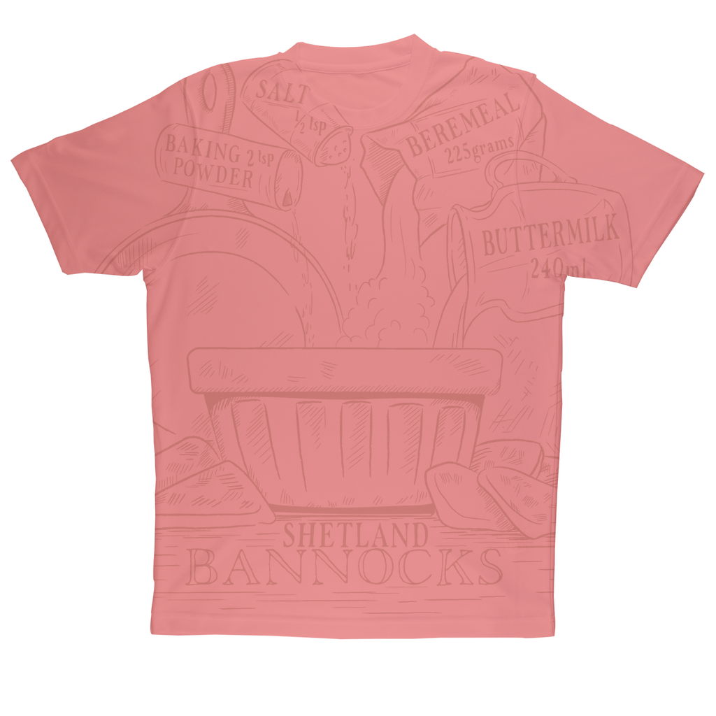 Shetland Bannocks Sublimation Performance Adult T-Shirt