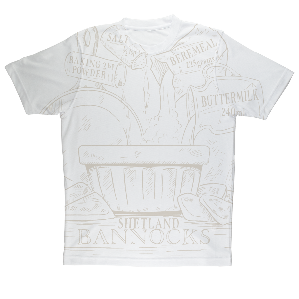 Shetland Bannocks Sublimation Performance Adult T-Shirt