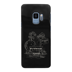 Shetland Bannocks Printed Black Phone Case