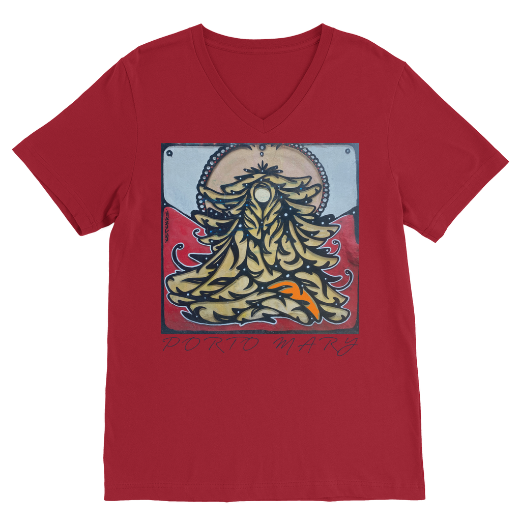 Porto Mary Premium V-Neck T-Shirt