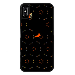 Puffin Printed Black Phone Case